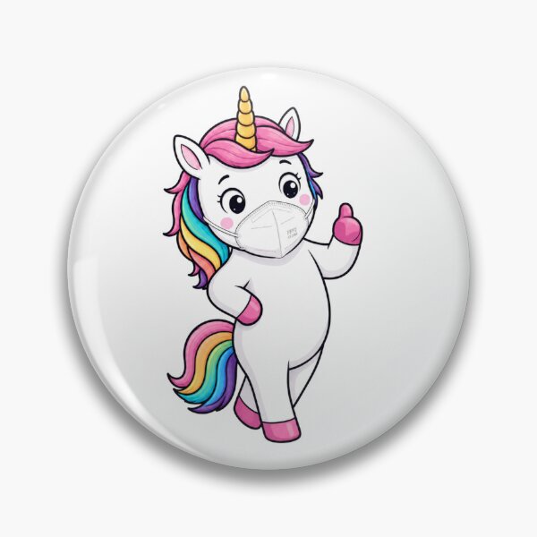 Item preview, unicorn mask designed and sold by chronisch.sichtbar.