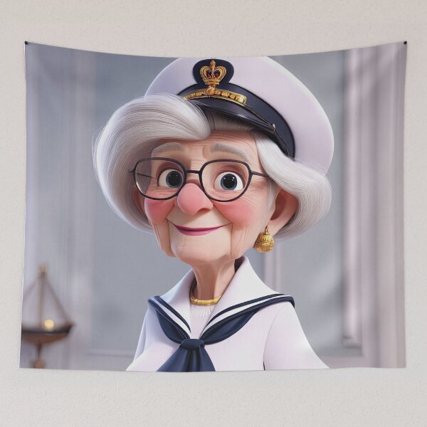 Item preview, Old Woman in the Navy designed and sold by Colin Bentham.