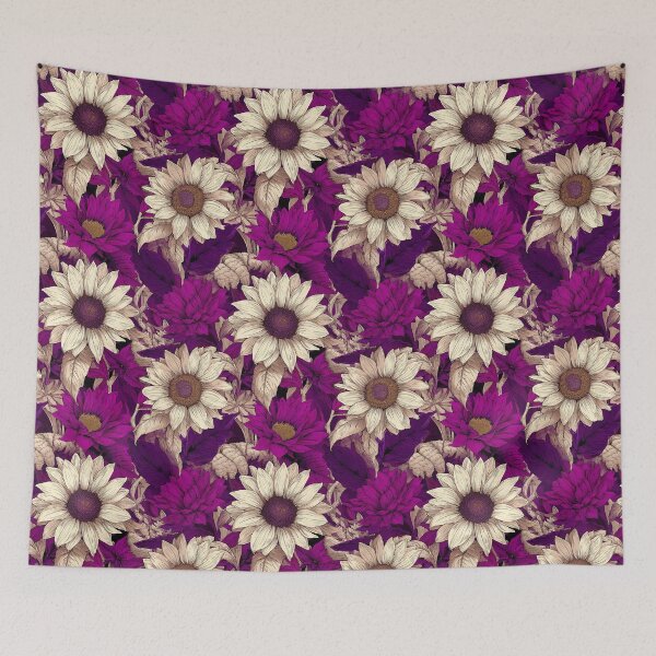 Item preview, Lush Sunflower Flower  - Flower Bouquet Pattern - Gifts For Girlfriend designed and sold by RoyalStarsPatts.