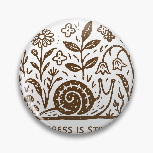 Item preview, Slow Progress Snail T-Shirt designed and sold by Matinez Pink.