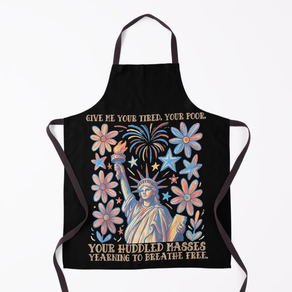 Item preview, Statue Of Liberty Give Me Your Tired Your Poor Huddled Masses Design designed and sold by WilliaMaler.