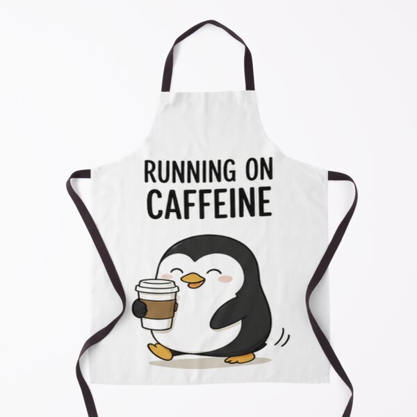 Aperçu de l'œuvre Fonctionne grâce à Caffeine Penguin créée et vendue par GoGetItDotCom1.
