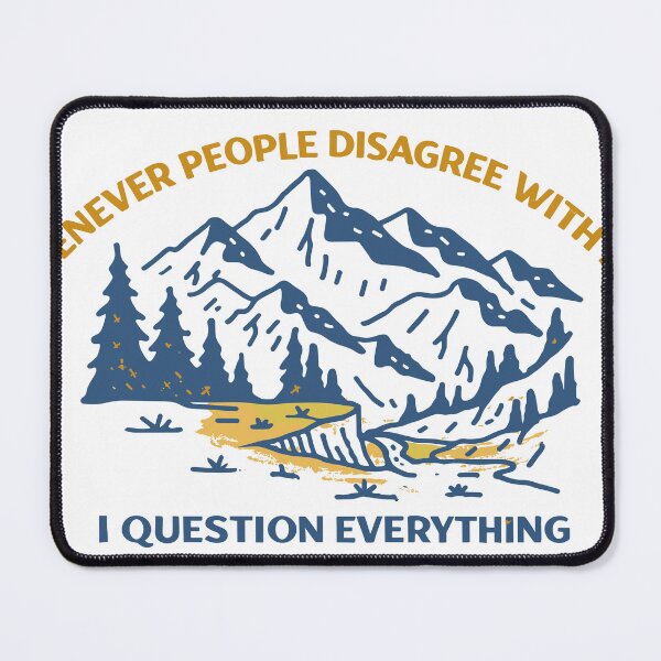 Item preview, Disagreeing Mountains T-Shirt designed and sold by Matinez Pink.