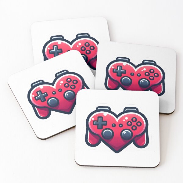 Artikelvorschau, Gaming-Controller-Herz – Aufkleber für Gamer entworfen und verkauft von tommysworks.