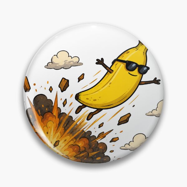 Item preview, Worth It Funny Banana Explosion Design designed and sold by MonkiFlipp.