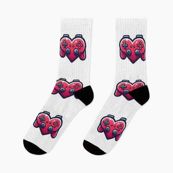 Item preview, Gaming Controller Heart — Gamer Love Sticker designed and sold by tommysworks.