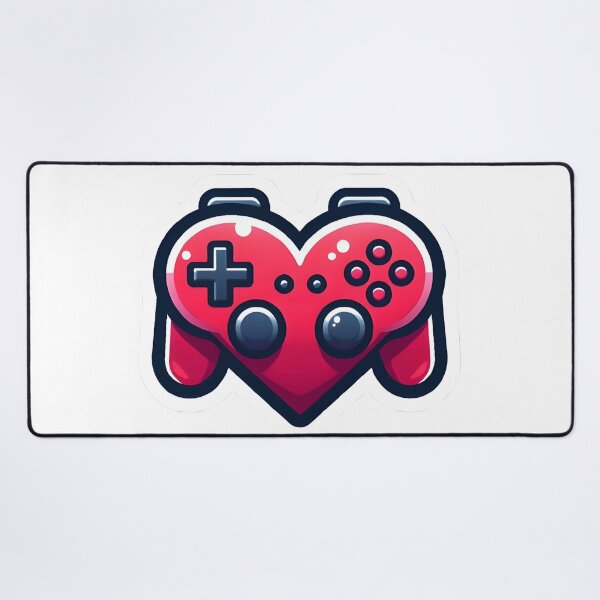 Item preview, Gaming Controller Heart — Gamer Love Sticker designed and sold by tommysworks.