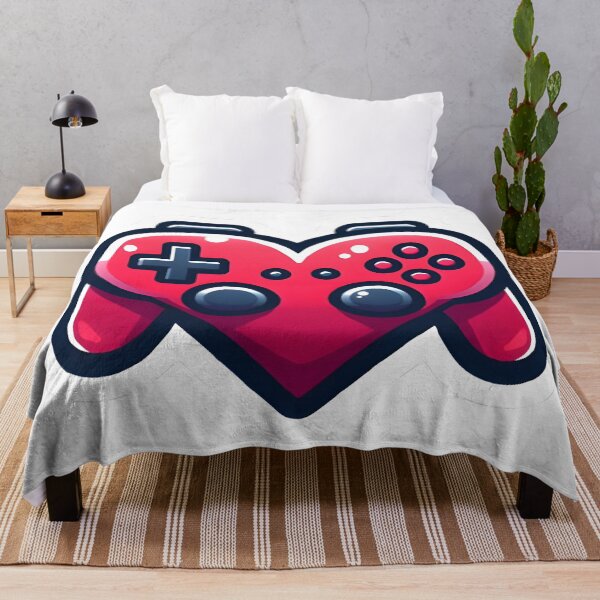 Item preview, Gaming Controller Heart — Gamer Love Sticker designed and sold by tommysworks.