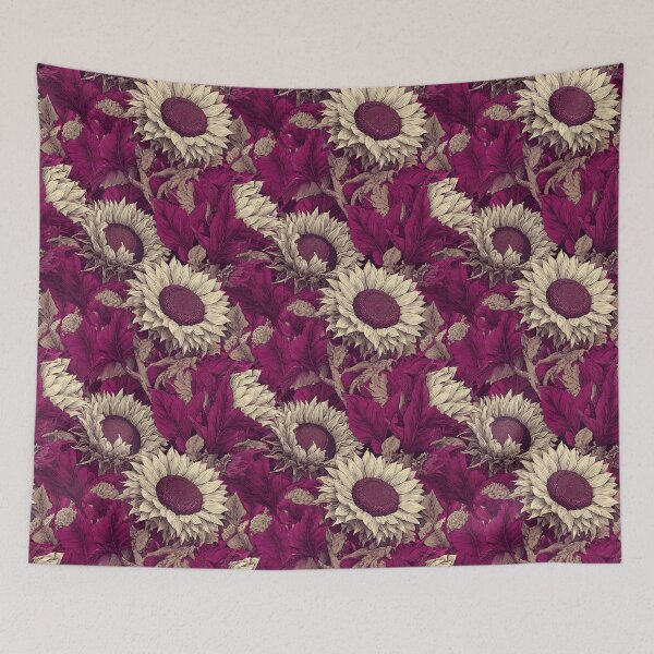 Item preview, Lush Sunflower Flower  - Birth Flower Pattern - Gifts For Girls designed and sold by RoyalStarsPatts.