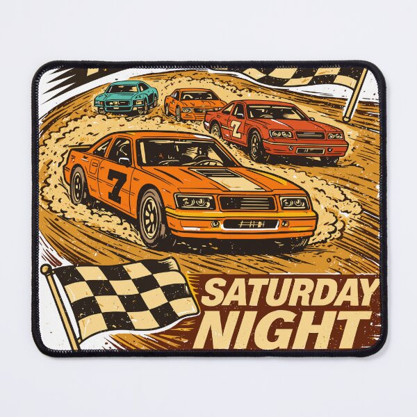 Item preview, Dirt Track Racing Saturday Night designed and sold by Matinez Pink.