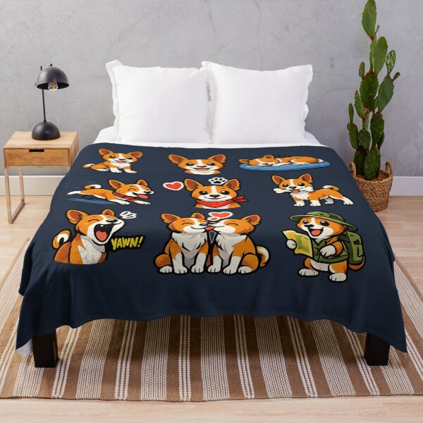 Item preview, Cute Basenji Sticker Pack – Adorable Cartoon Dog Expressions Collection designed and sold by blankTeeShirt.