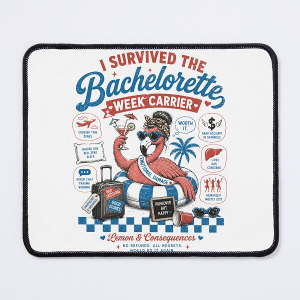 Item preview, I survived the bachelorette week carrier designed and sold by Peerless-Prime.