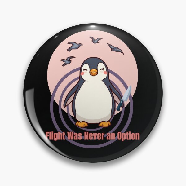Item preview, Flight Was Never an Option Funny Penguin designed and sold by tellia-kallisto.