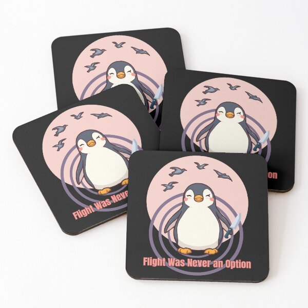 Item preview, Flight Was Never an Option Funny Penguin designed and sold by tellia-kallisto.