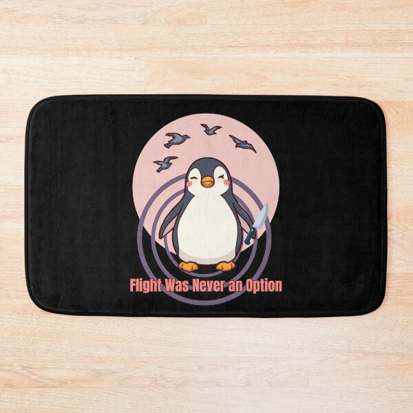 Item preview, Flight Was Never an Option Funny Penguin designed and sold by tellia-kallisto.
