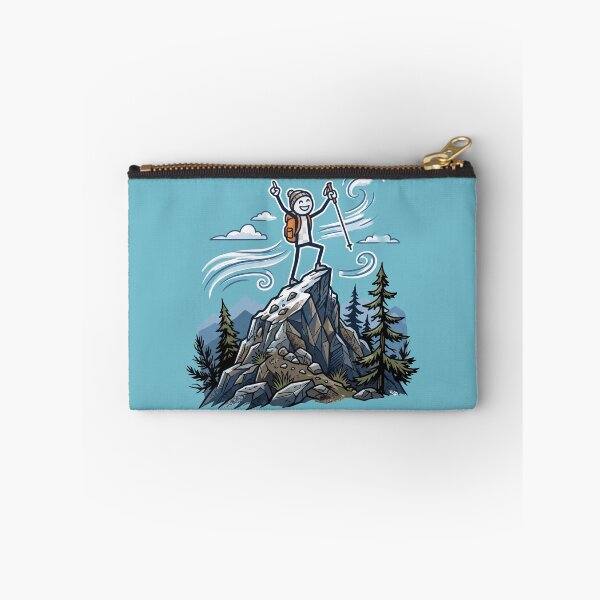 Item preview, Mountain Mood – Higher Every Day Stickman Adventure designed and sold by Chroma Dreams .