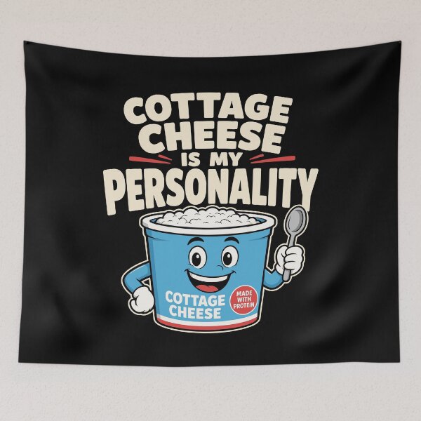 Item preview, Cottage Cheese Era High Protein Snack Foodie Gift designed and sold by AndreasMei.