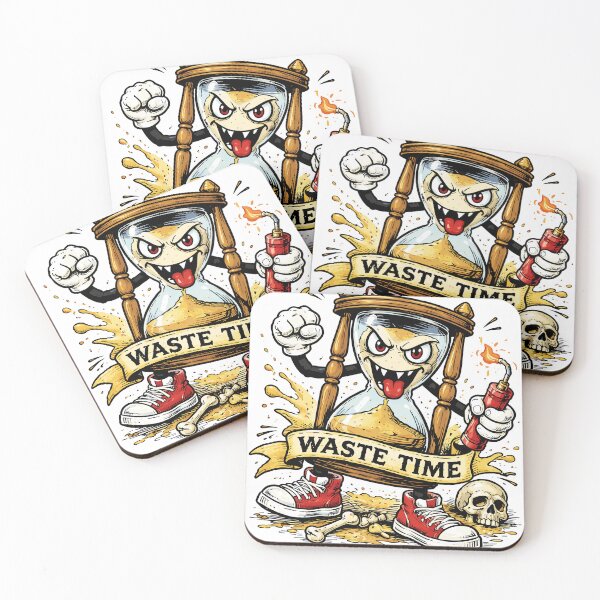 Item preview, Time Waster Hourglass T-Shirt designed and sold by Matinez Pink.