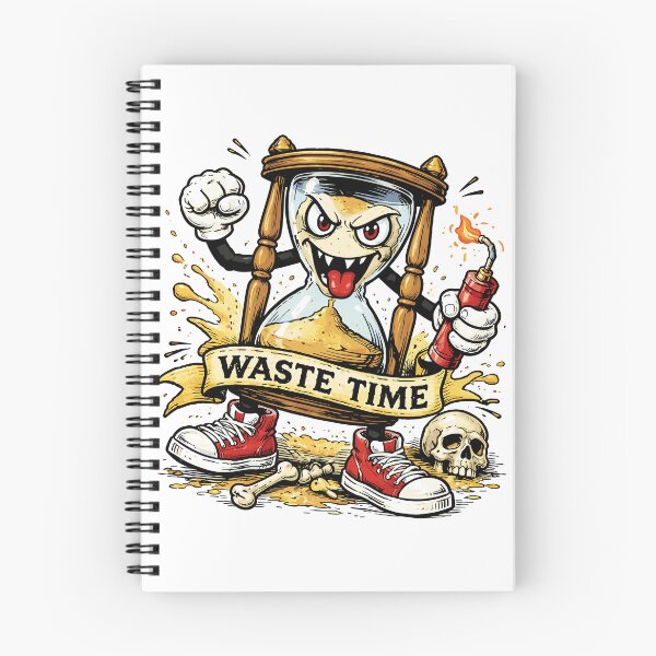 Item preview, Time Waster Hourglass T-Shirt designed and sold by Matinez Pink.