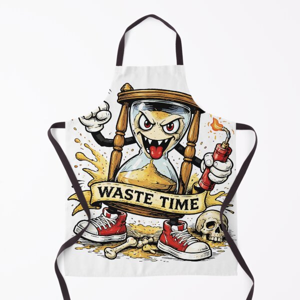 Item preview, Time Waster Hourglass T-Shirt designed and sold by Matinez Pink.