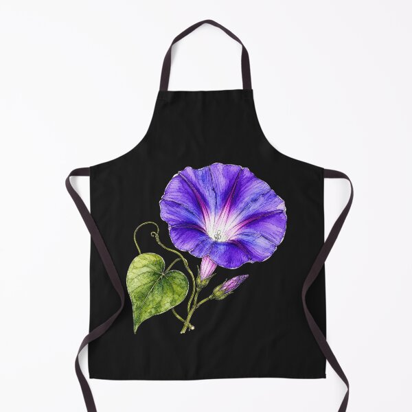 Item preview, Violet Morning Glory Illustration | Watercolor Botanical Flower Art designed and sold by ColorSplash123.