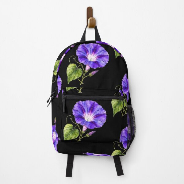 Item preview, Violet Morning Glory Illustration | Watercolor Botanical Flower Art designed and sold by ColorSplash123.