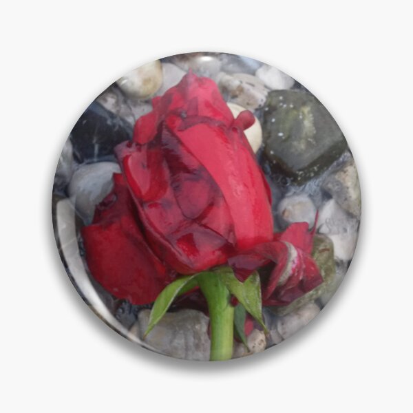 Item preview, Red Rose by the Sea Romantic Coastal Nature Photography designed and sold by AndaBast.