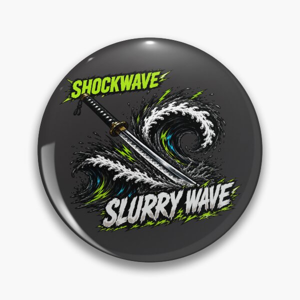 Item preview, Shockwave Slurry Wave Logo Version designed and sold by mikawaya studio.