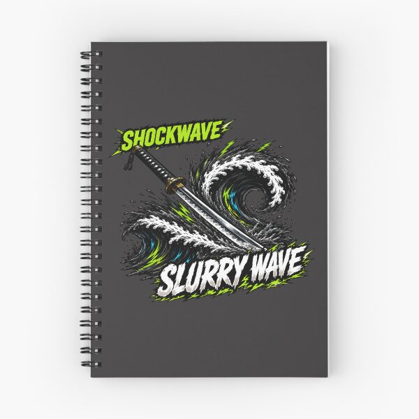 Item preview, Shockwave Slurry Wave Logo Version designed and sold by mikawaya studio.