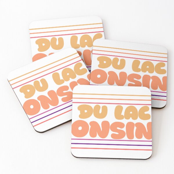 Item preview, Fond Du Lac Wisconsin City Marked On Map designed and sold by TheIconSmith.