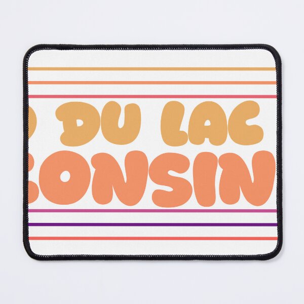 Item preview, Fond Du Lac Wisconsin City Marked On Map designed and sold by TheIconSmith.
