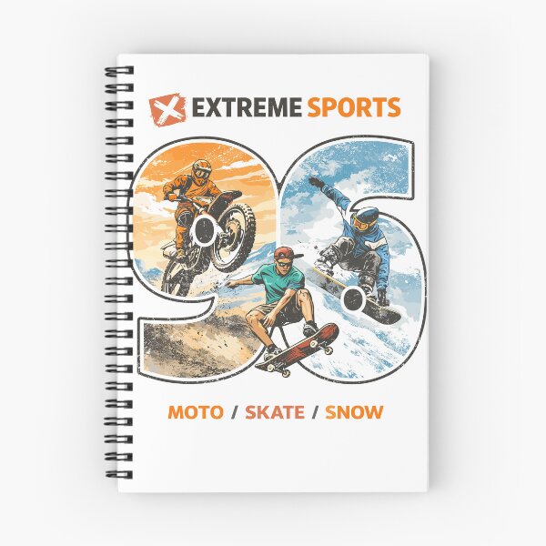 Item preview, Extreme Sports Moto Skate Snow T-Shirt designed and sold by Matinez Pink.