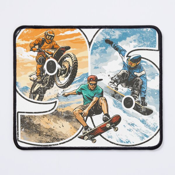 Item preview, Extreme Sports Moto Skate Snow T-Shirt designed and sold by Matinez Pink.
