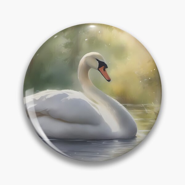 Item preview, White Swan in Lake designed and sold by CalmnessbyChoice.