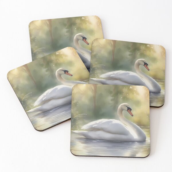 Item preview, White Swan in Lake designed and sold by CalmnessbyChoice.