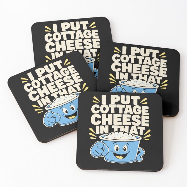 Item preview, Cottage Cheese Era High Protein Snack Foodie Gift designed and sold by AndreasMei.