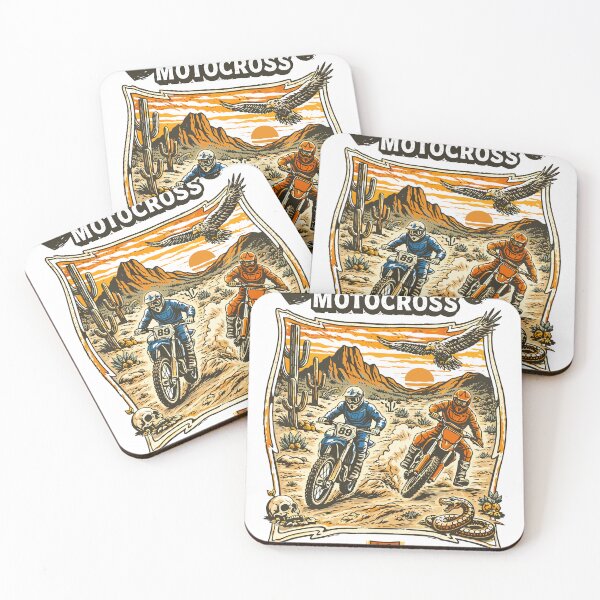 Item preview, Desert Motocross Race Poster designed and sold by Matinez Pink.