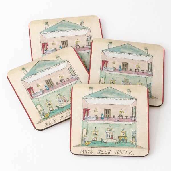 Item preview, Dolls house or dollhouse in 1880 designed and sold by TerryKerrImages.