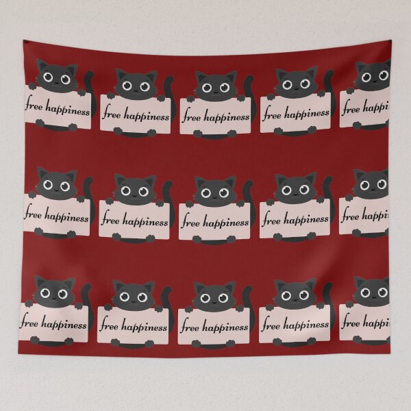 Item preview, Peekaboo Black Cat designed and sold by Naershop.