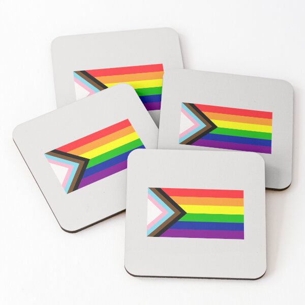 Item preview, Progress Pride Flag LGBTQ+ Inclusive Rainbow Flag designed and sold by bouymakesart.