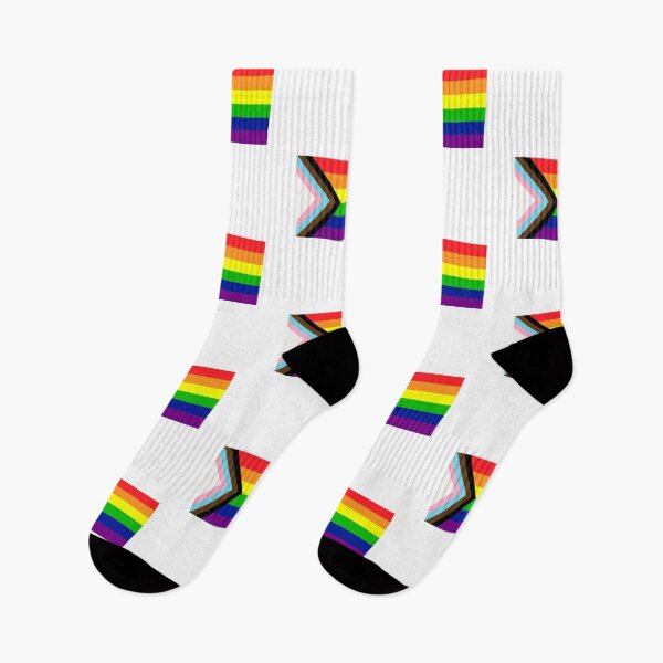 Item preview, Progress Pride Flag LGBTQ+ Inclusive Rainbow Flag designed and sold by bouymakesart.