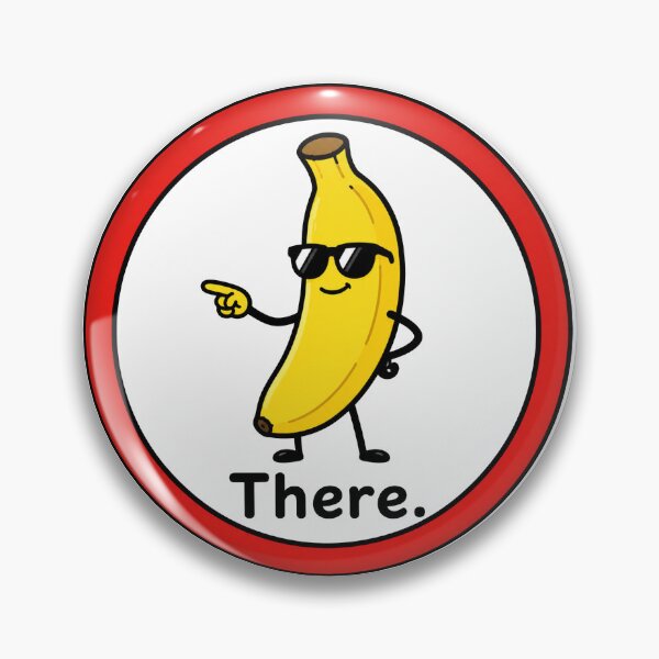 Item preview, There Funny Pointing Banana Meme Design designed and sold by MonkiFlipp.