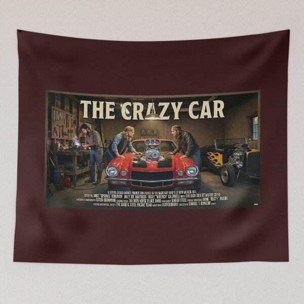 Item preview, ROAD MOVIE POSTER ROAD THE CRAZY CAR 1971 designed and sold by VERYOLDROAD BY AXTON BROWNING .