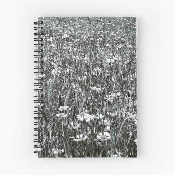 Item preview, Monochrome Meadow - Wildflower Pattern designed and sold by alicjamiekina.