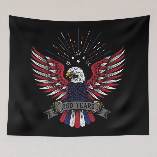 Item preview, 250 Years American Eagle Semiquincentennial United States Independence Anniversary Logo designed and sold by DienesAngele.