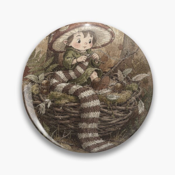 Item preview, Mushroom Sprite's Endless Sock designed and sold by PictorialWhimsy.