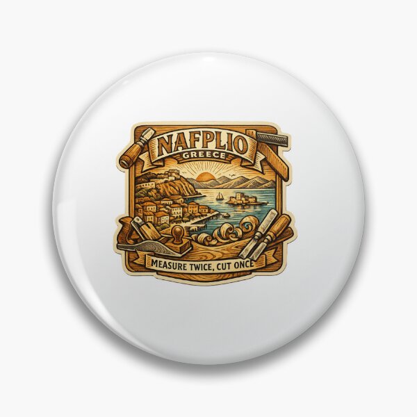 Item preview, Nafplio Woodworking Sticker designed and sold by Imaginarium of Chaos falcon88 .