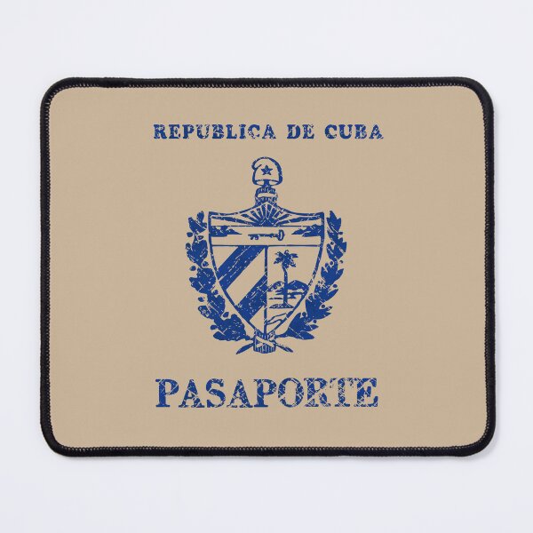 Item preview, Cuban Passport Vintage Blue designed and sold by Lidra Zehcnas.