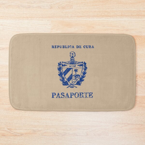 Item preview, Cuban Passport Vintage Blue designed and sold by Lidra Zehcnas.