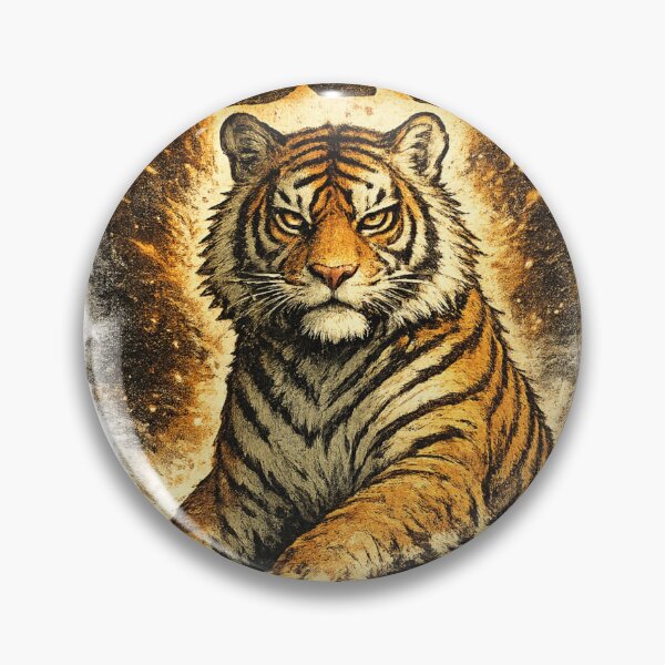 Item preview, Dont Test Me Fierce Tiger Fire Art – Bold Confidence Attitude Humor | Strong Personality Gift designed and sold by irfanshikh.